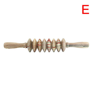 Useful Sports Full Body Muscle Massager Wood Roller Stick Trigger Point Recovery Tool Deep Relax Gear Massage Wood Roller Stick